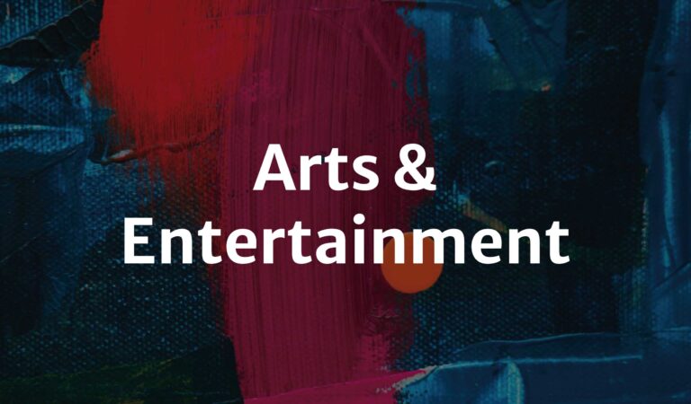 A cover for Arts and Entertainment